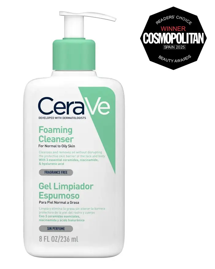 Gel Limpiador Espumoso 236 ml de CeraVe